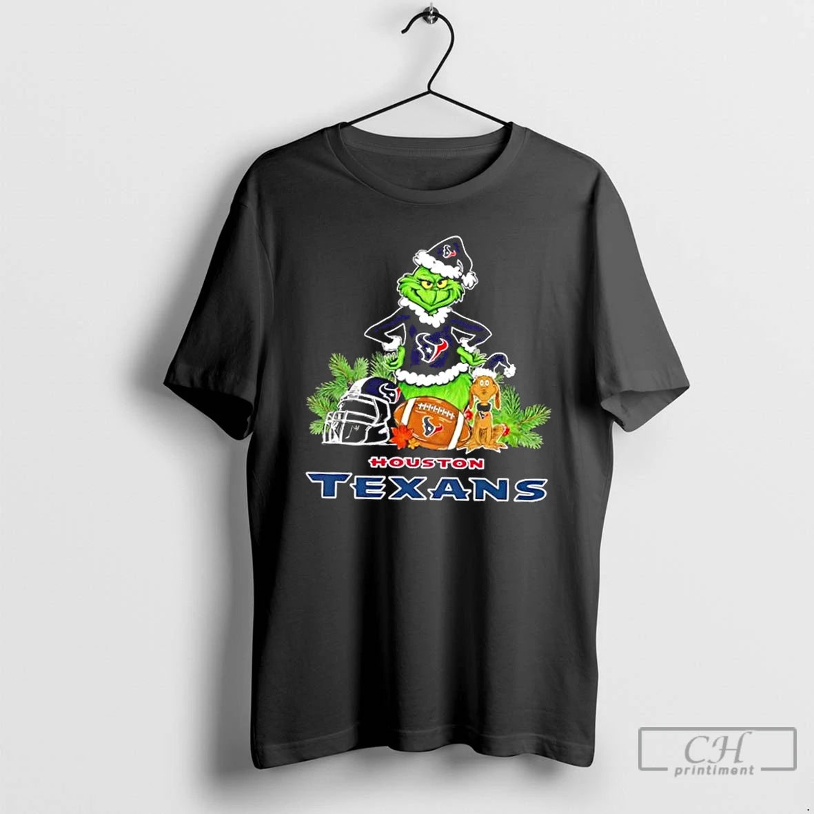 Classic Houston Texans Football X Grinch And Max Dog Merry Christmas T-Shirts, Hoodie, Sweatshirt | HypeCrazeTee.com