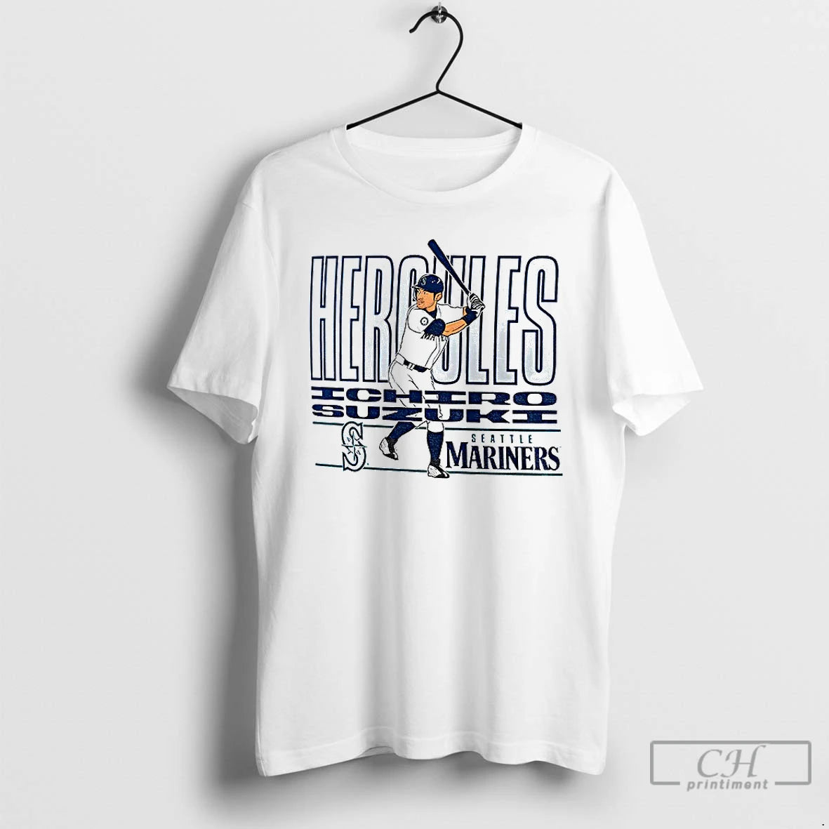 Classic Ichiro Suzuki Seattle Mariners Baseball Mlb Hercules Players T-Shirts, Hoodie, Sweatshirt | HypeCrazeTee.com
