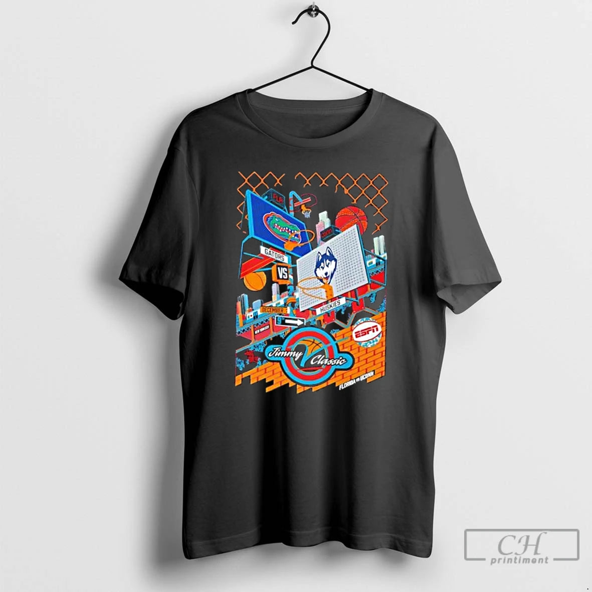 Classic Jimmy Classic Florida Gators Vs Vs Uconn Huskies 9th December T-Shirts, Hoodie, Sweatshirt | HypeCrazeTee.com