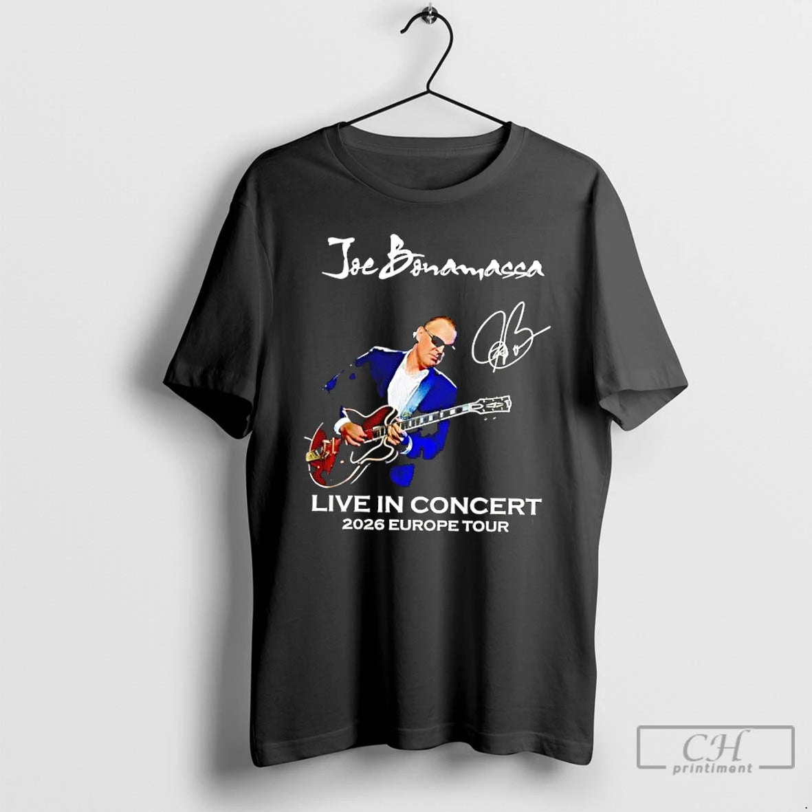 Classic Joe Bonamassa Live In Concert Tour 2026 T-Shirts, Hoodie, Sweatshirt | HypeCrazeTee.com