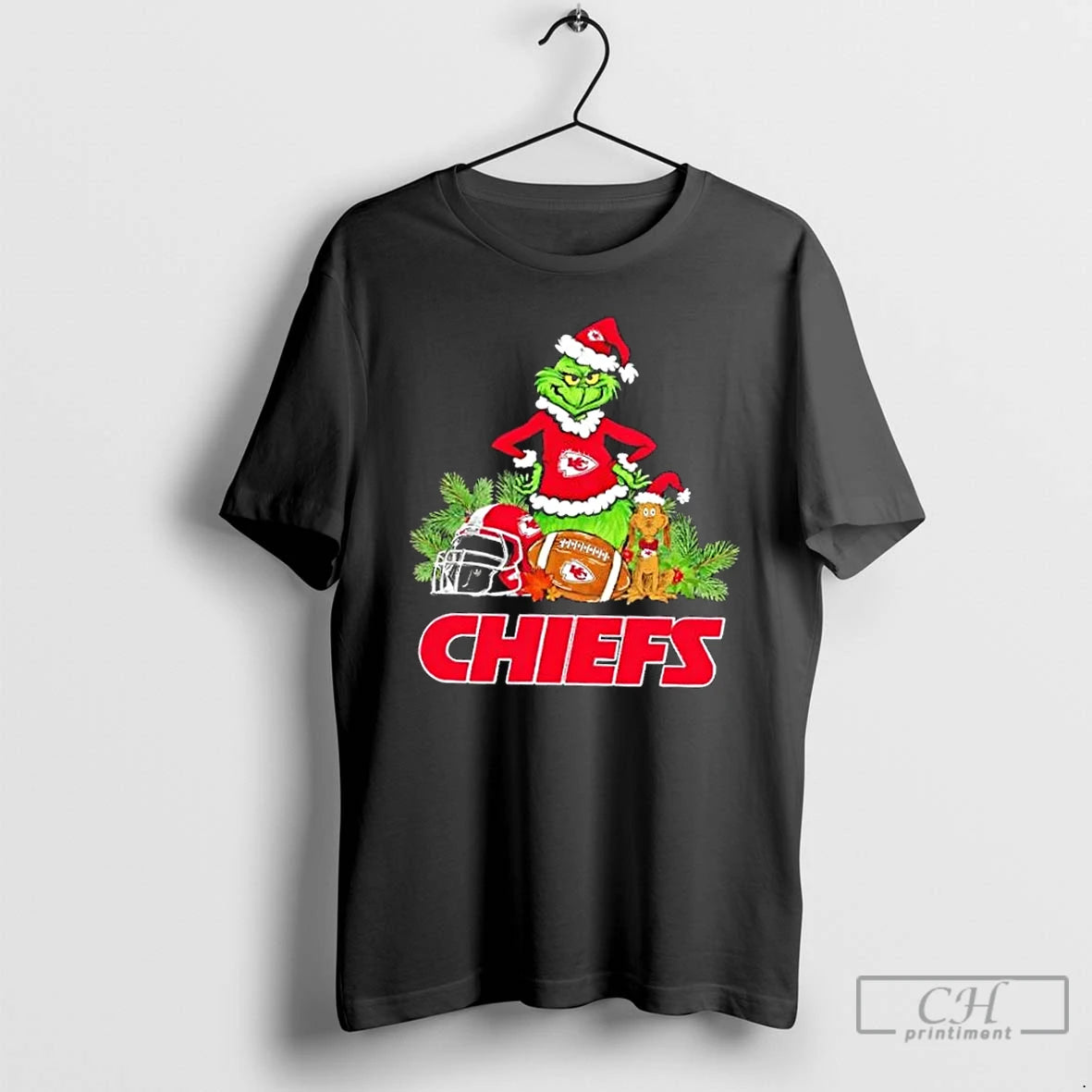 Classic Kansas City Chiefs Football X Grinch Merry Christmas Graphic T-Shirts, Hoodie, Sweatshirt | HypeCrazeTee.com