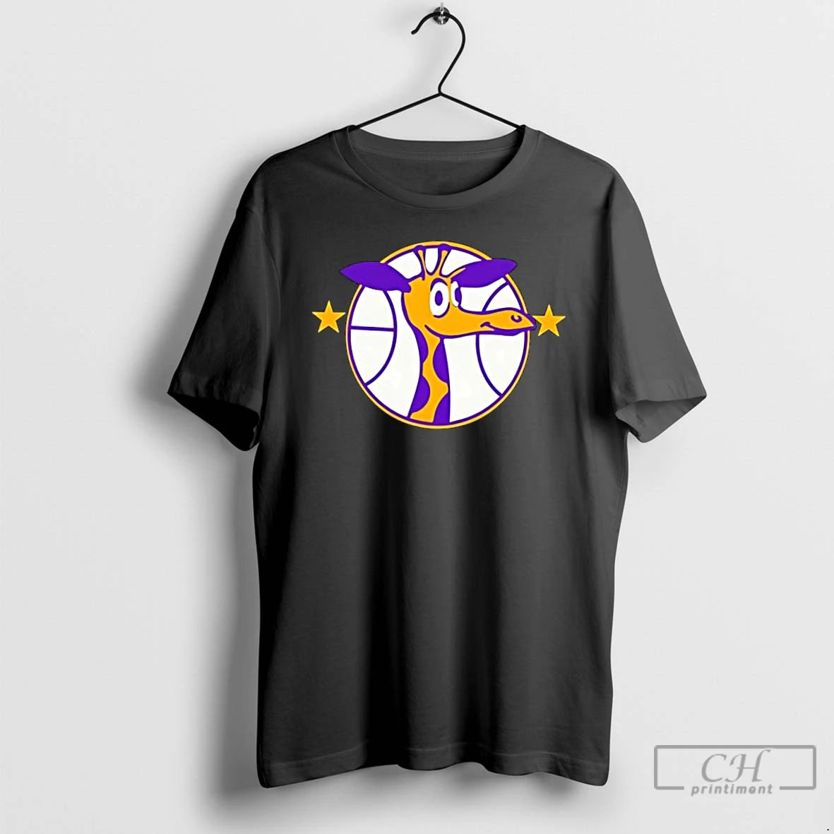 Classic Lakers Giraffe Forum Blue T-Shirts, Hoodie, Sweatshirt | HypeCrazeTee.com