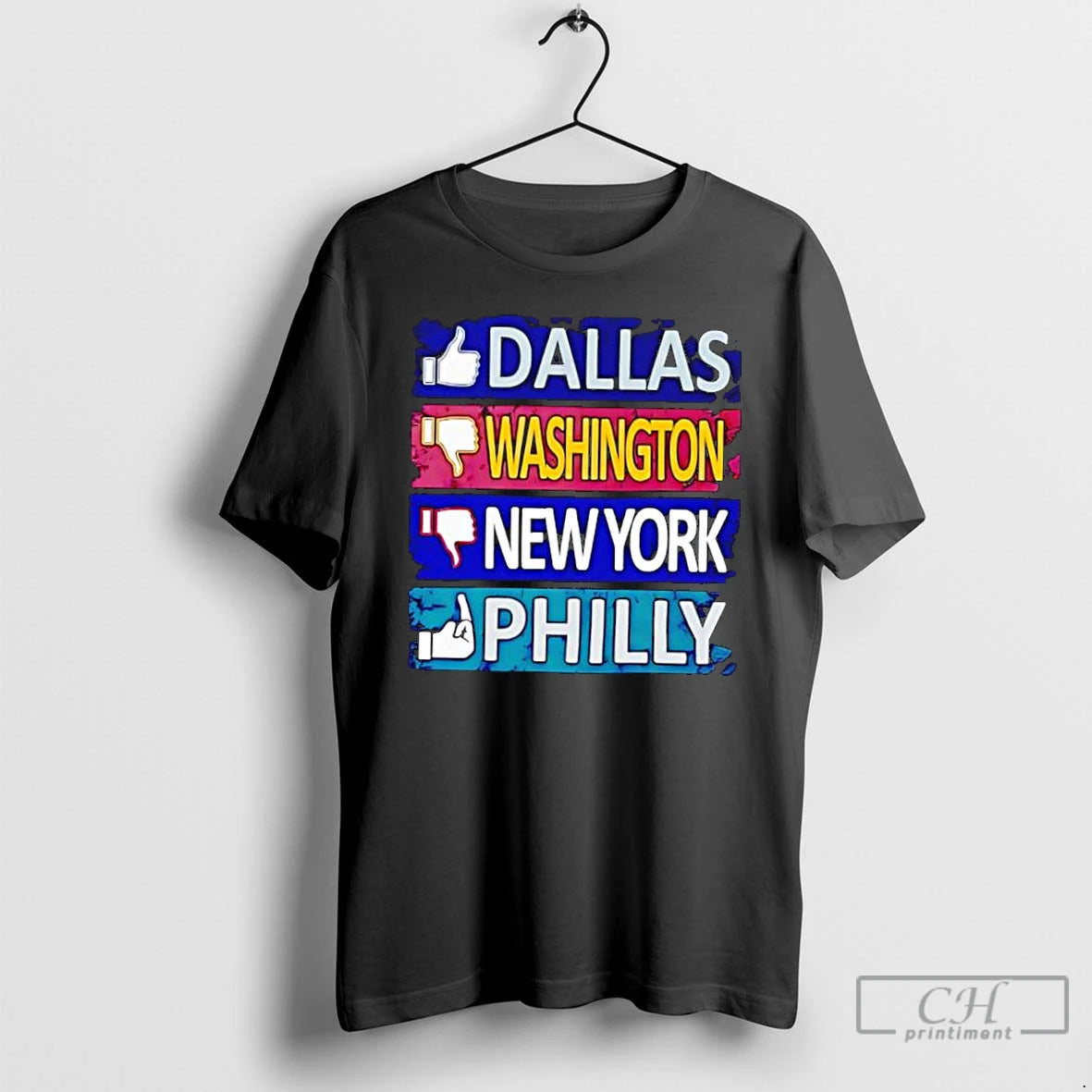 Classic Like Dallas Not Like Washington New York Fuck Philly T-Shirts, Hoodie, Sweatshirt | HypeCrazeTee.com