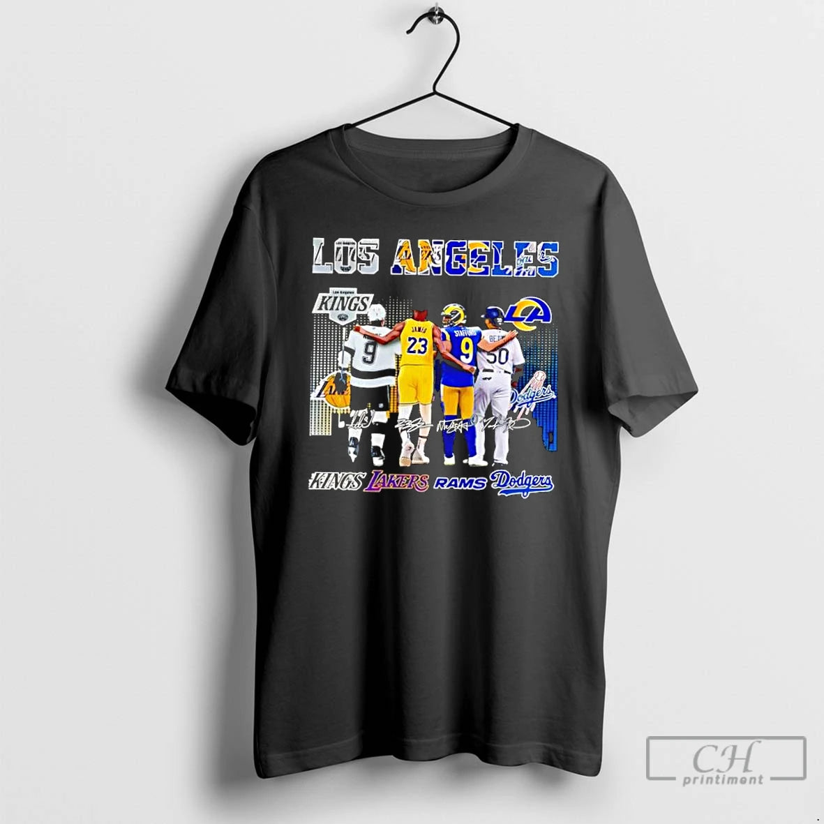 Classic Los Angeles Kings Dodgers Rams Lakers All Star Squad Dream Team T Shirts Sweater Hoodie, Sweatshirt