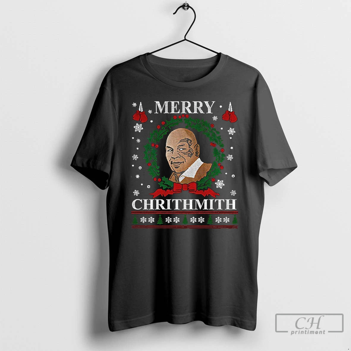 Classic Merry Chrithmith Funny Boxing Meme 2025 T-Shirts, Hoodie, Sweatshirt | HypeCrazeTee.com