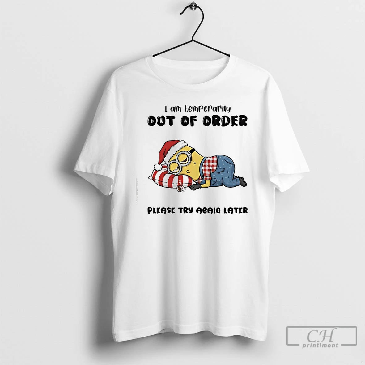 Classic Minion I Am Temporarily Out Of Order Please Try Again Later T Shirts Sweater Hoodie, Sweatshirt | HypeCrazeTee.com