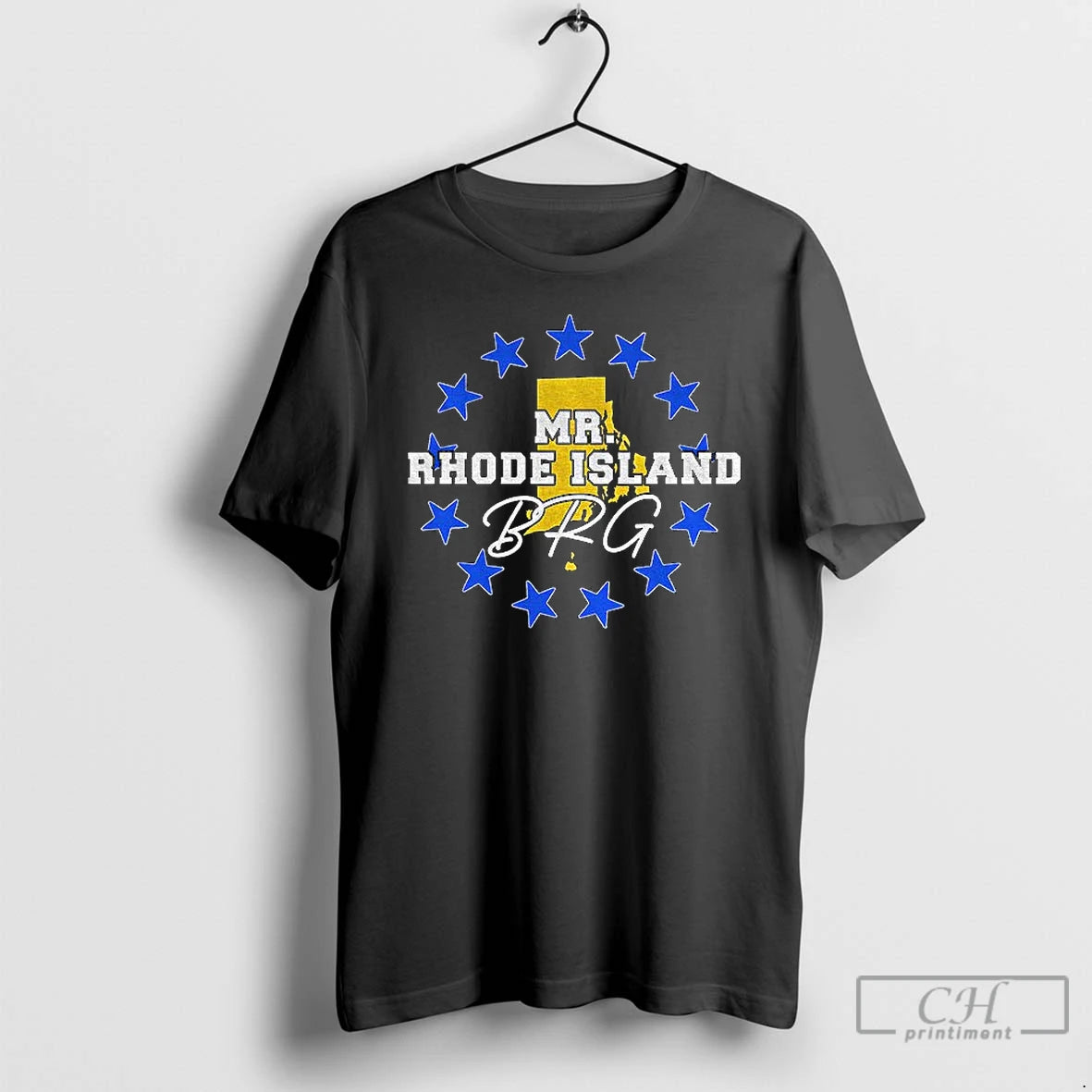 Classic Mr Rhode Island Brg Logo T-Shirts, Hoodie, Sweatshirt | HypeCrazeTee.com