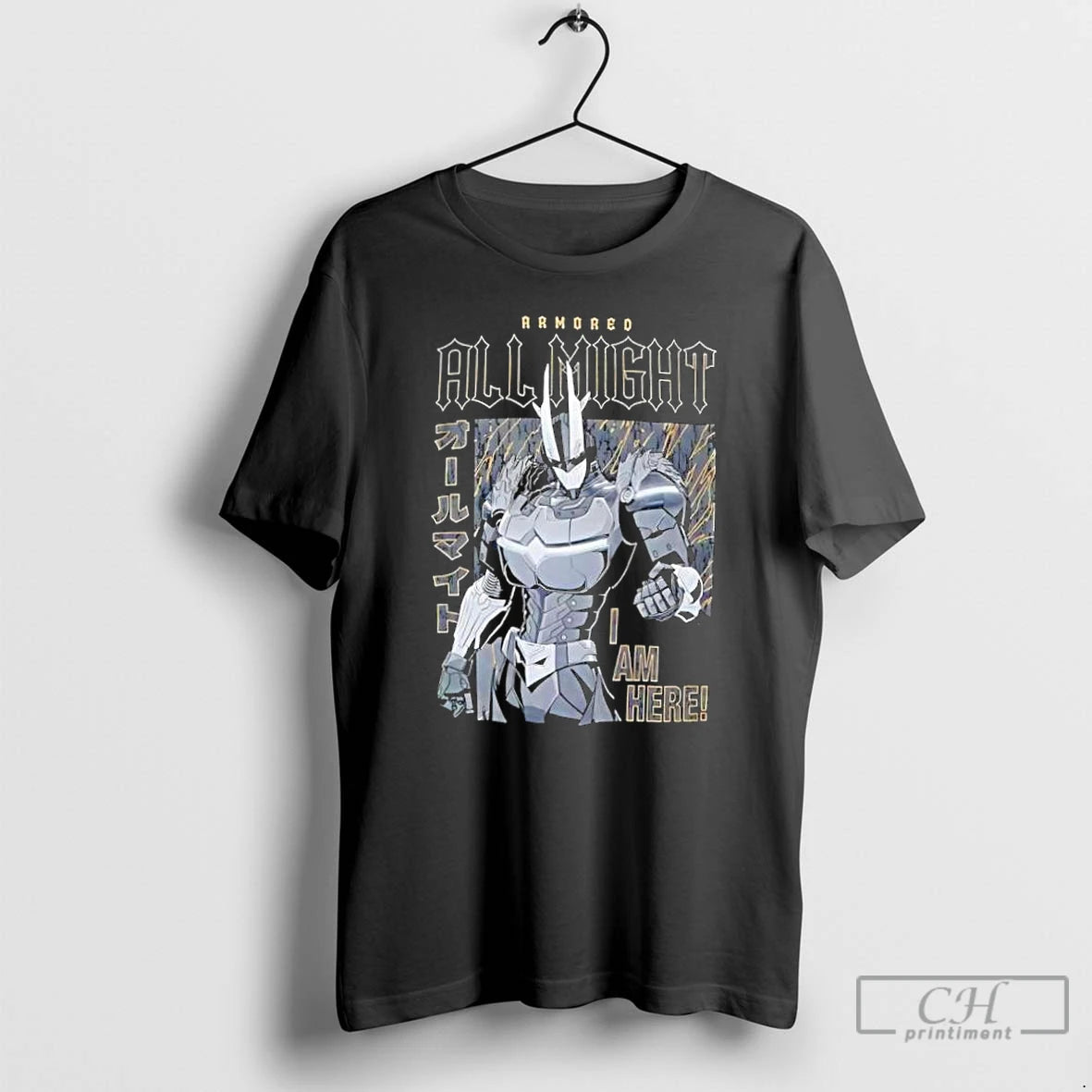 Classic My Hero Academia Armored All Might Vintage T-Shirts, Hoodie, Sweatshirt | HypeCrazeTee.com