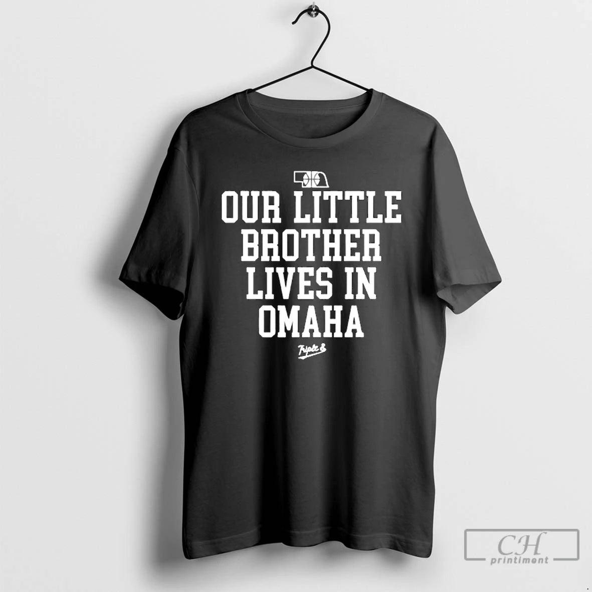 Classic Nebraska Rivalry Our Little Brother Lives In Omaha T-Shirts, Hoodie, Sweatshirt | HypeCrazeTee.com