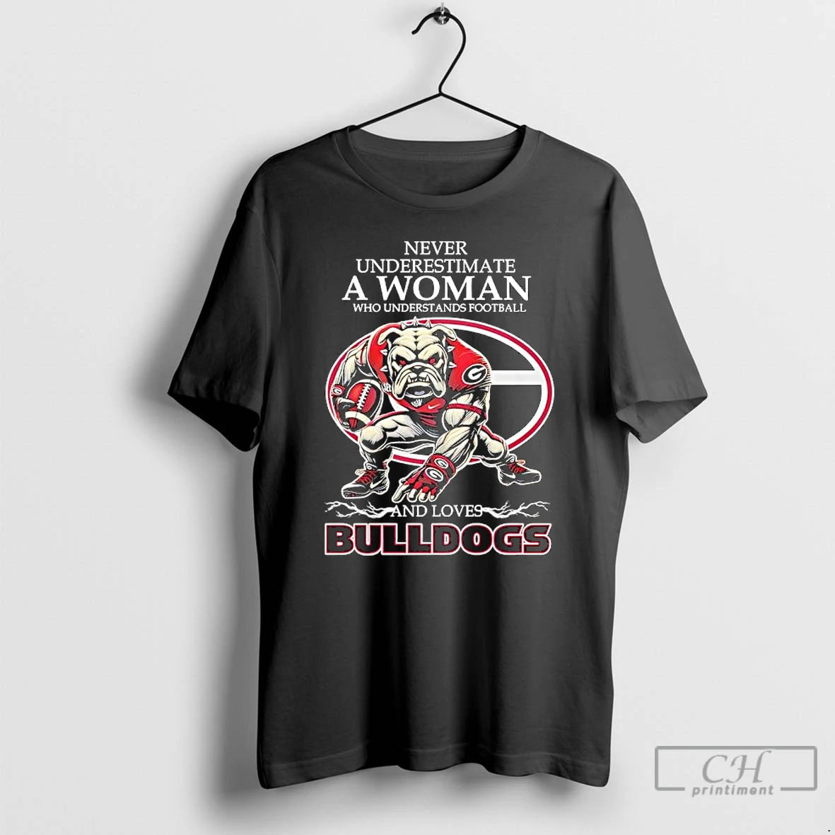 Classic Never Underestimate A Woman Who Understands Football And Loves Bulldogs T-Shirts, Hoodie, Sweatshirt