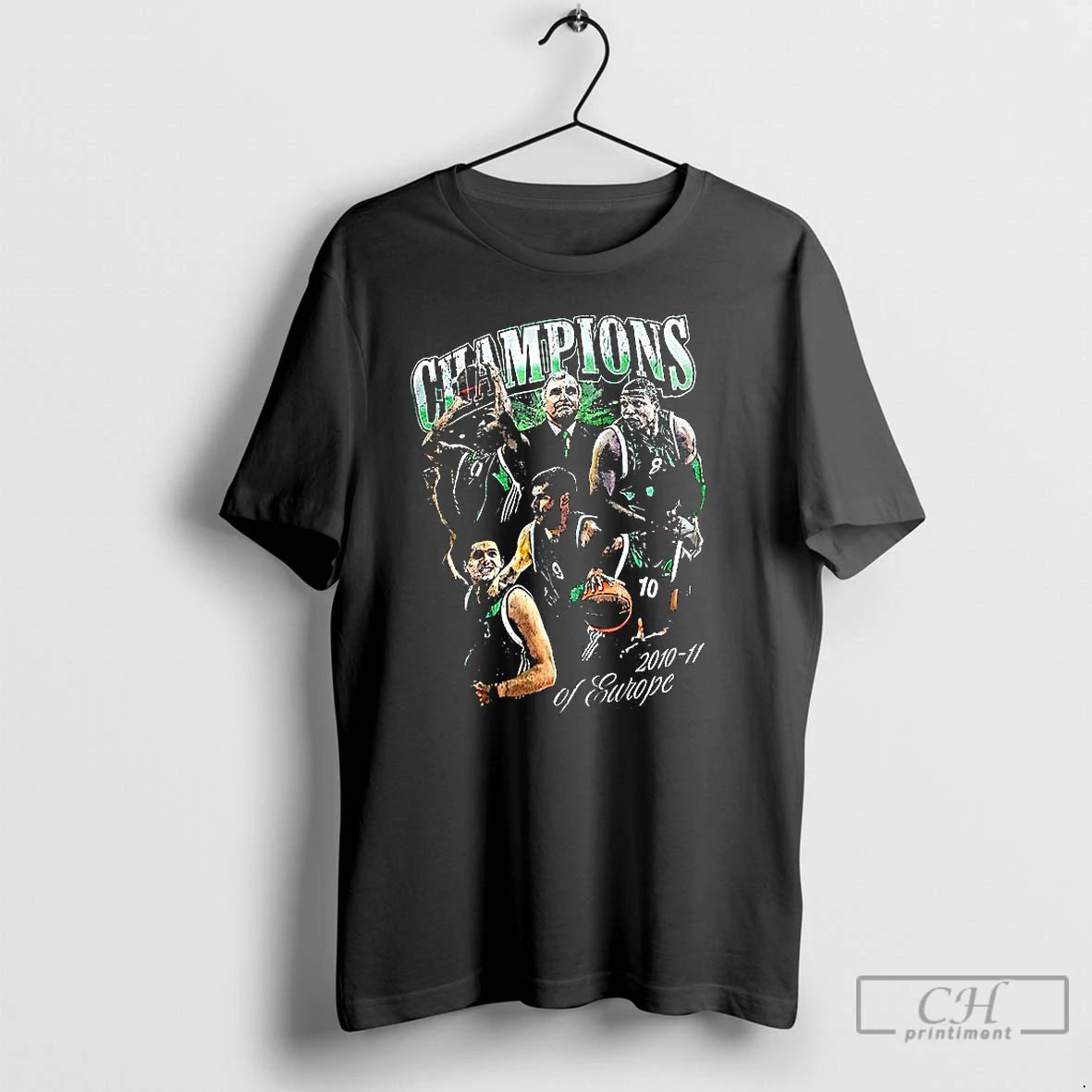 Classic Panathinaikos F C Champions Of 2010 2011 Of Europe T-Shirts, Hoodie, Sweatshirt | HypeCrazeTee.com