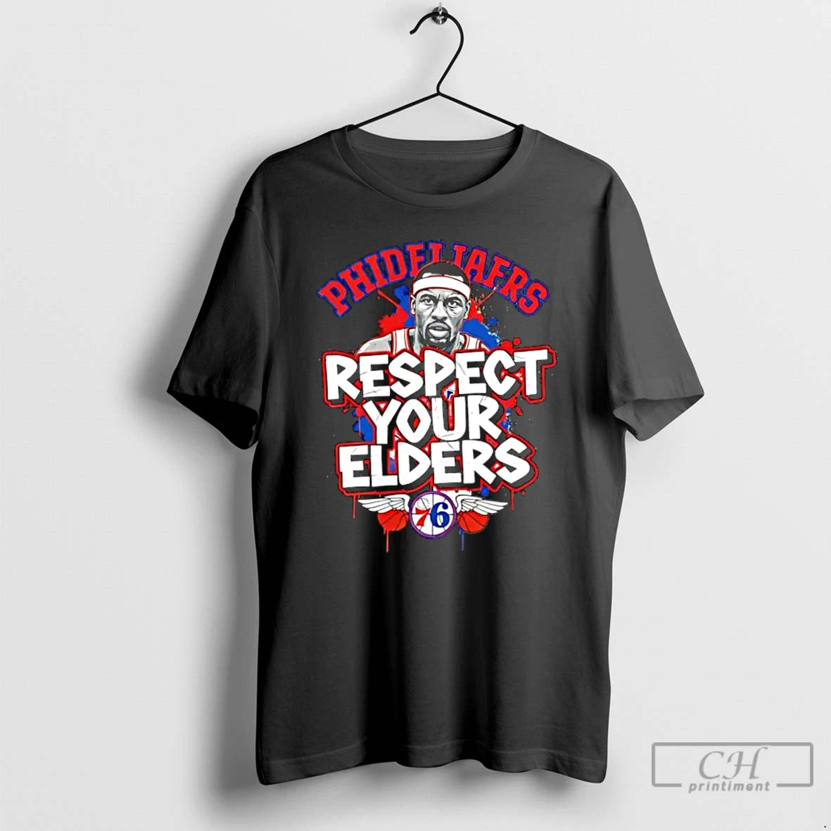 Classic Philadelphia 76ers Respect Your Elders T-Shirts, Hoodie, Sweatshirt | HypeCrazeTee.com