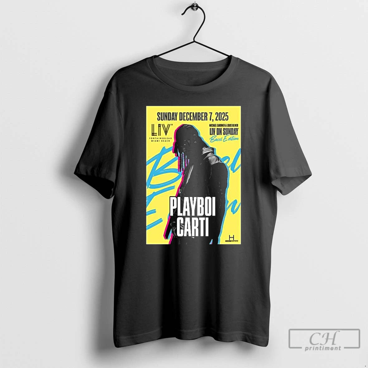 Classic Playboi Carti Live At Liv Miami On December 7 2025 T-Shirts, Hoodie, Sweatshirt | HypeCrazeTee.com