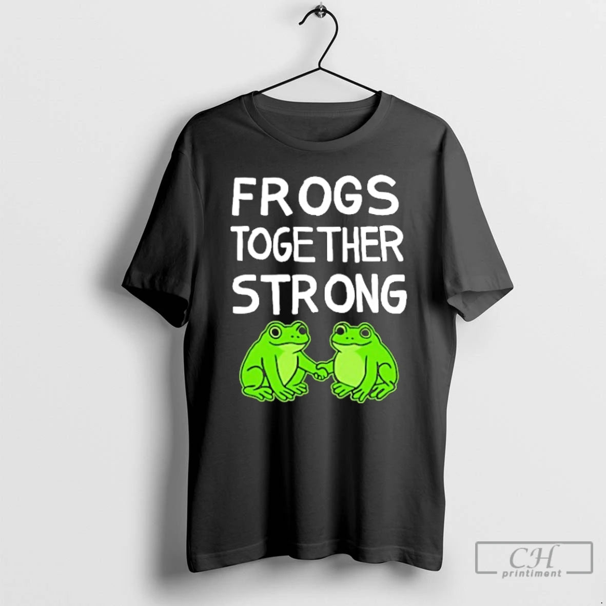 Classic Portland Frogs Frogs Together Strong T Shirts