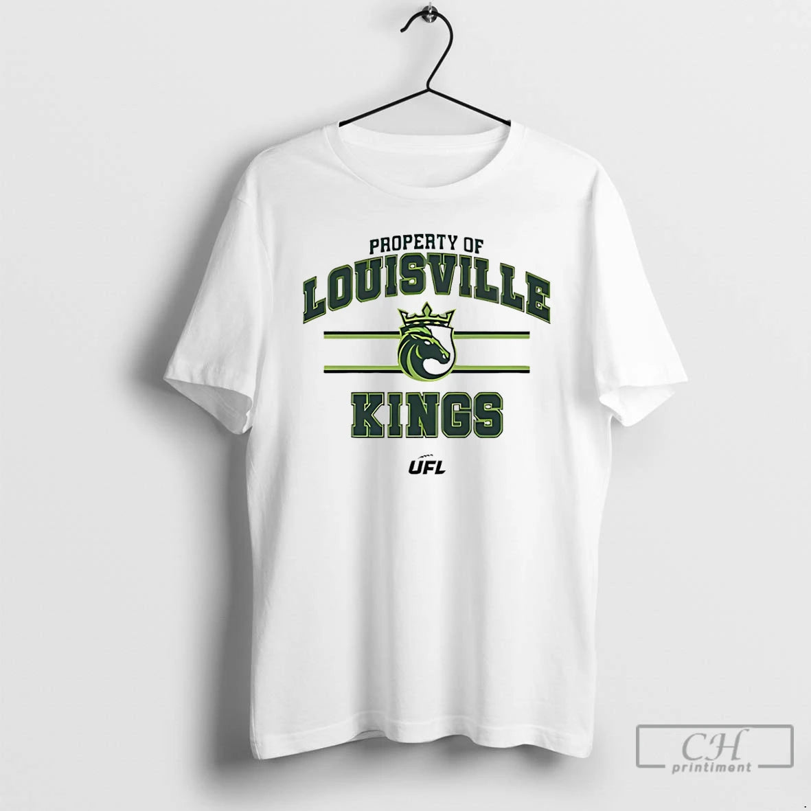 Classic Property Of Louisville Kings Ufl T-Shirts, Hoodie, Sweatshirt | HypeCrazeTee.com