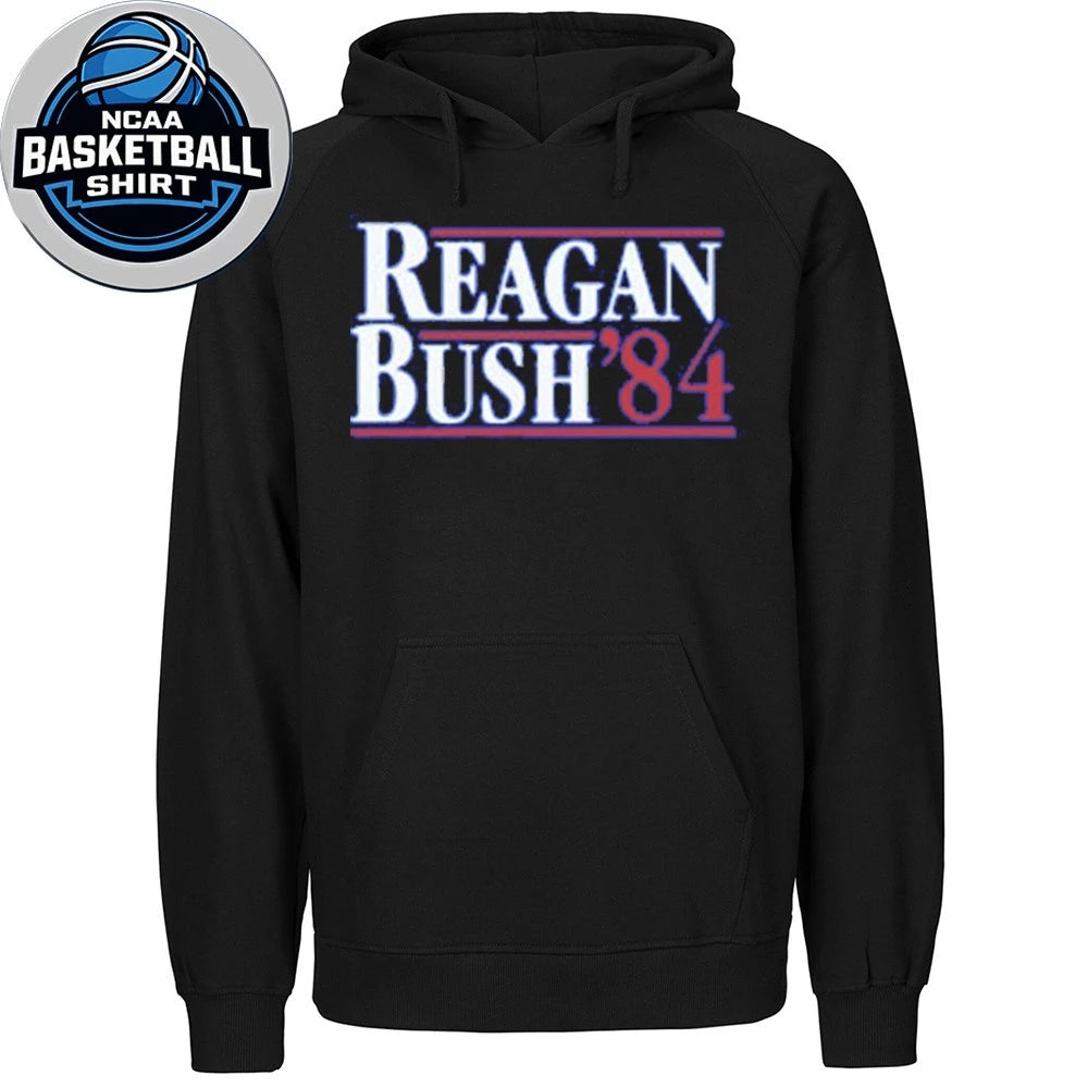 Classic Reagan Bush 84 Political Campaign Shirt