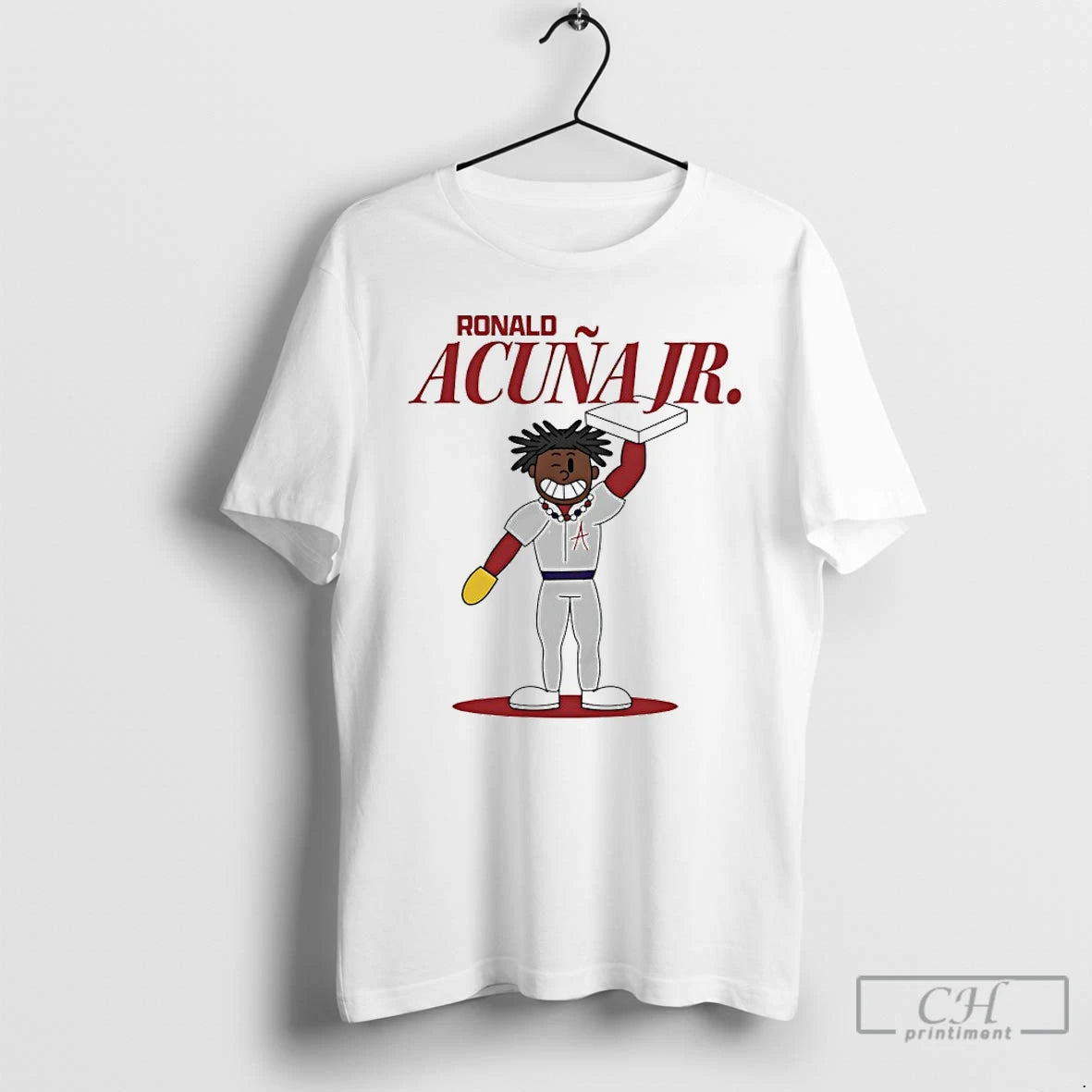 Classic Ronald Acuna Jr Atlanta Braves Summer Cartoon T-Shirts, Hoodie, Sweatshirt | HypeCrazeTee.com