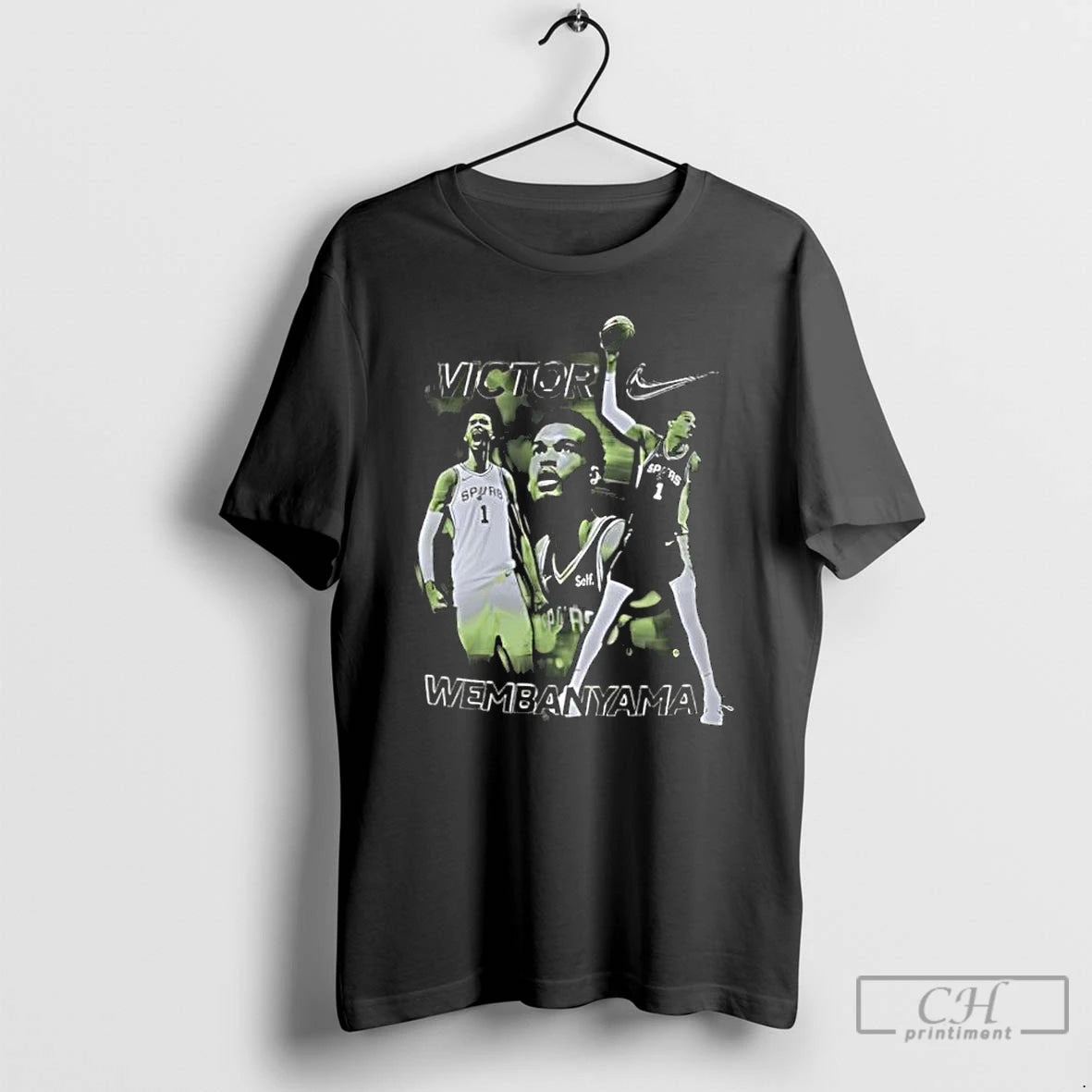Classic San Antonio Spurs Victor Wembanyama Photo T-Shirts, Hoodie, Sweatshirt | HypeCrazeTee.com