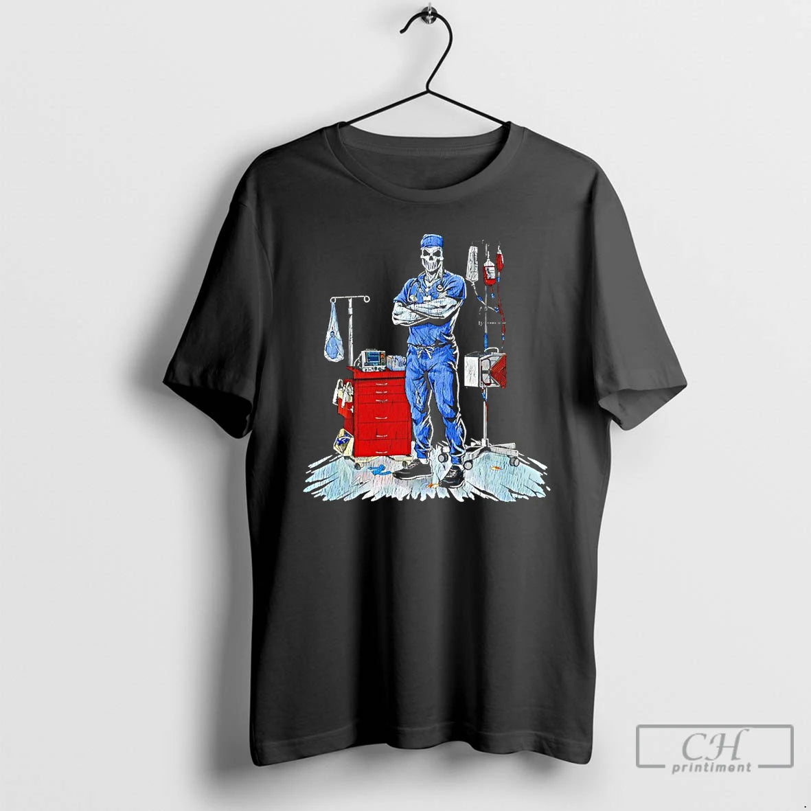 Classic Skeleton Deadside Nurse Vintage T-Shirts, Hoodie, Sweatshirt | HypeCrazeTee.com