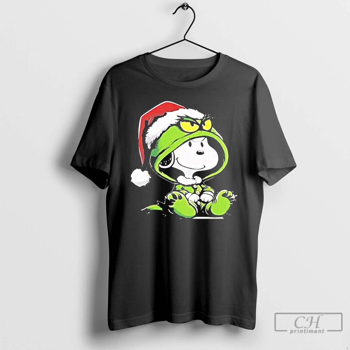 Classic Snopy Grinch Holiday Mashup Christmas T-Shirts, Hoodie, Sweatshirt | HypeCrazeTee.com