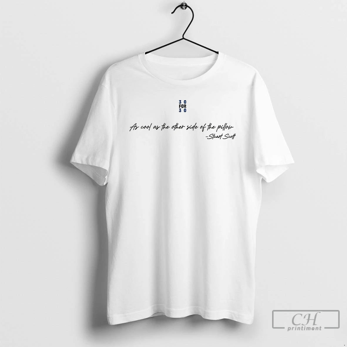 Classic Stuart Scott As Cool As The Other Side Of The Pillow 30 For 30 T-Shirts, Hoodie, Sweatshirt | HypeCrazeTee.com