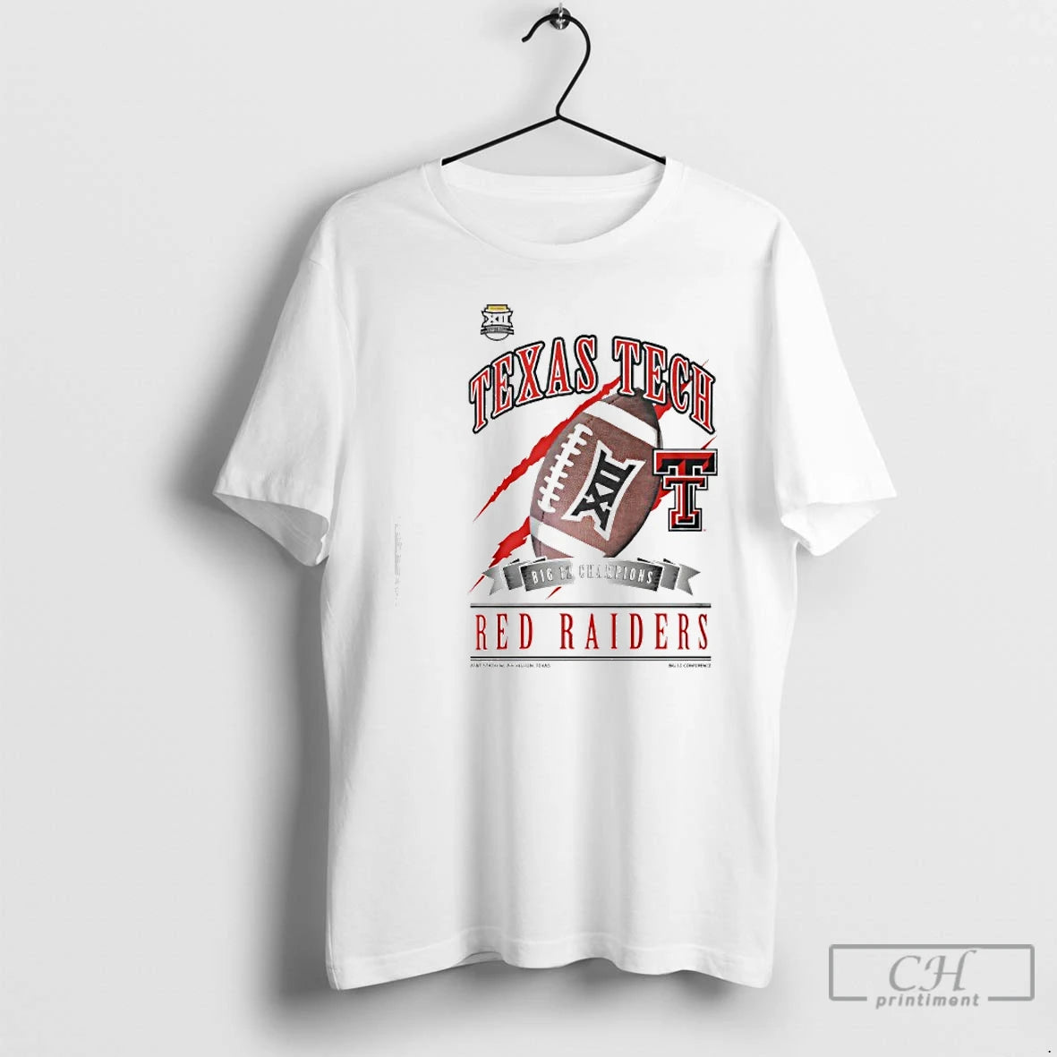 Classic Texas Tech Big 12 Championship 2025 T-Shirts, Hoodie, Sweatshirt | HypeCrazeTee.com