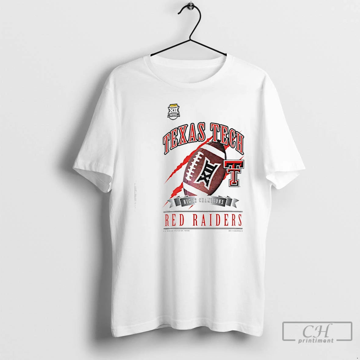 Classic Texas Tech Red Raiders Big 12 Champions 2025 T-Shirts, Hoodie, Sweatshirt | HypeCrazeTee.com