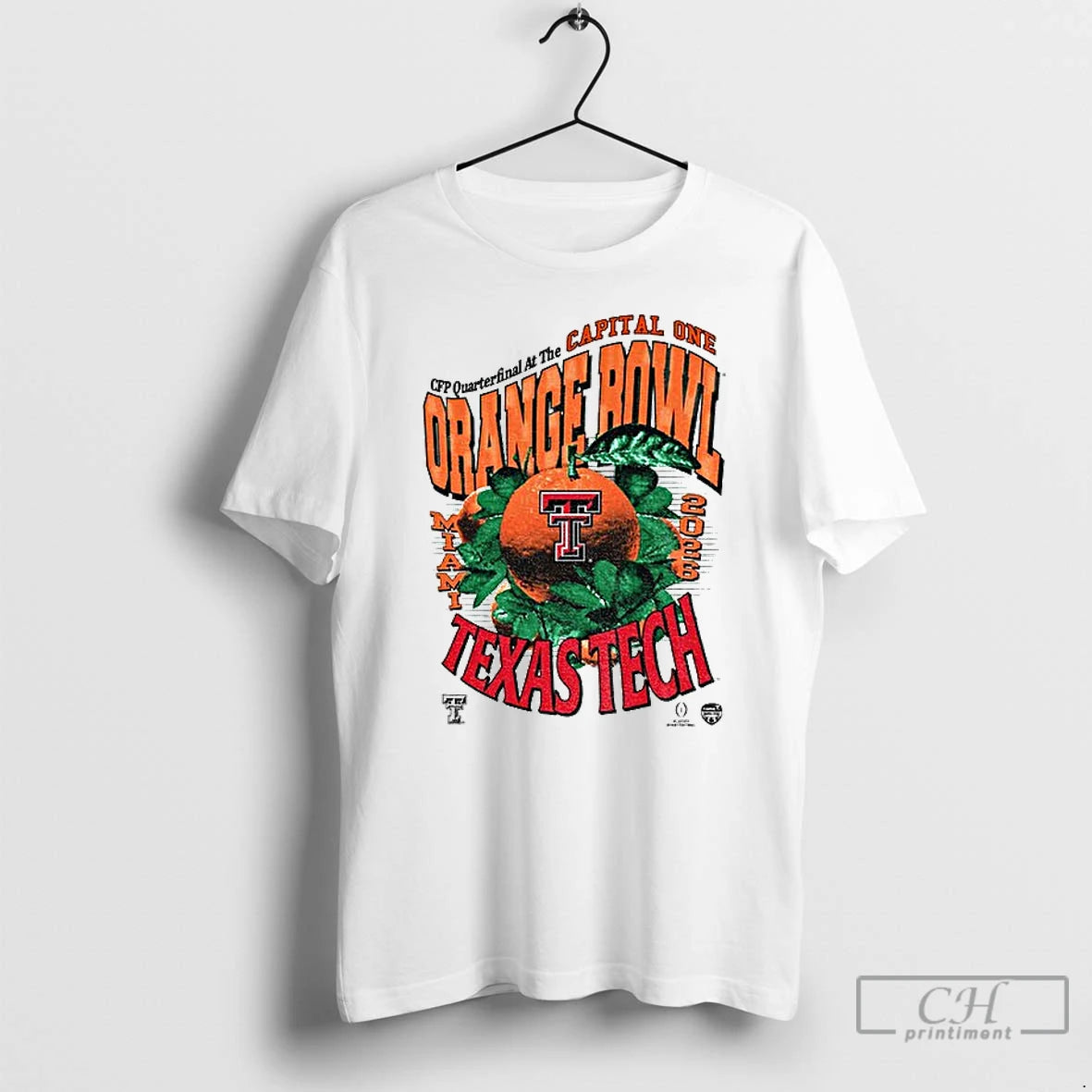 Classic Texas Tech Red Raiders Quaterfinal At The Capital One Orange Bowl Cfp T Shirts Hoodie, Sweatshirt | HypeCrazeTee.com
