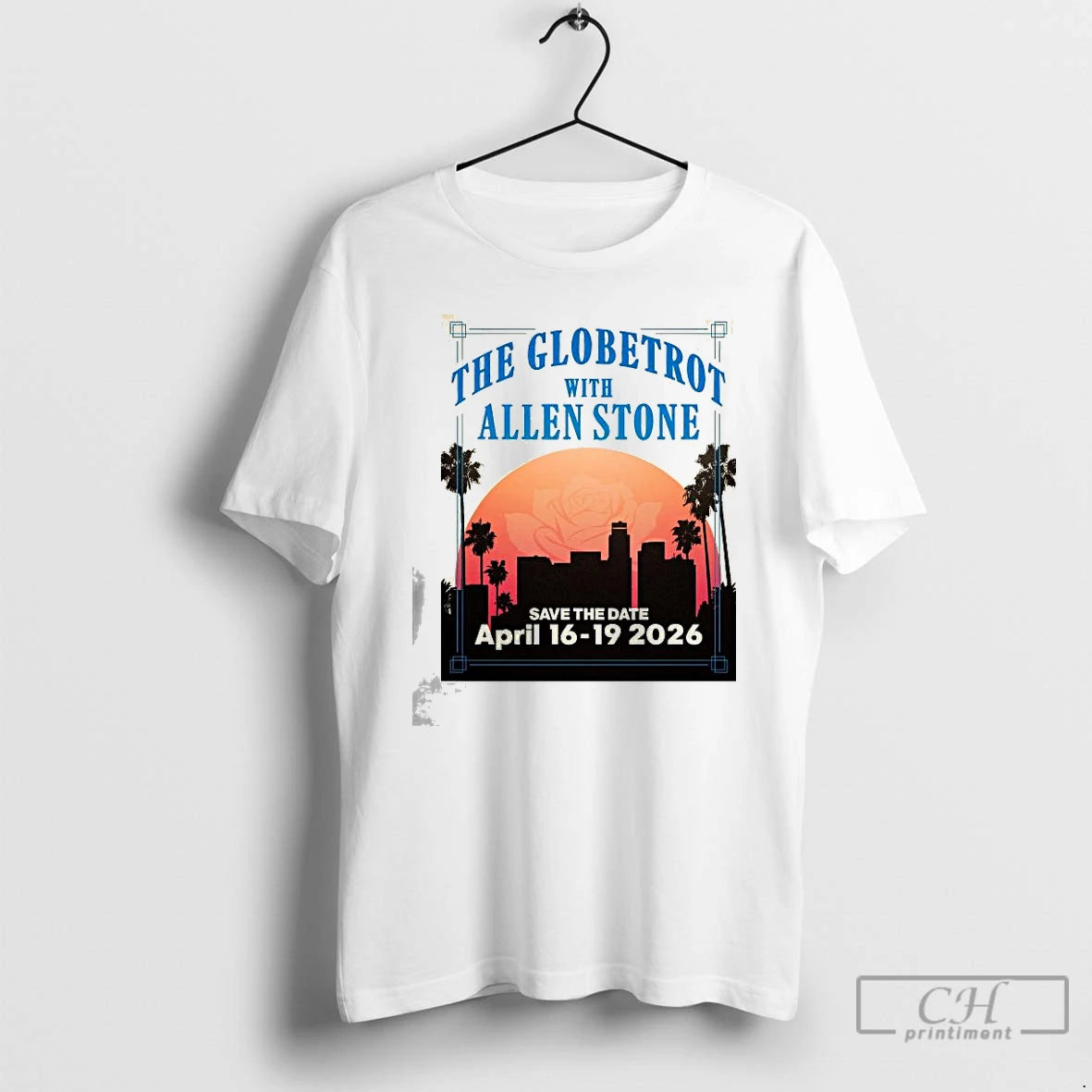 Classic The Globetrot Allen Stone April 16 19 2026 T-Shirts, Hoodie, Sweatshirt | HypeCrazeTee.com