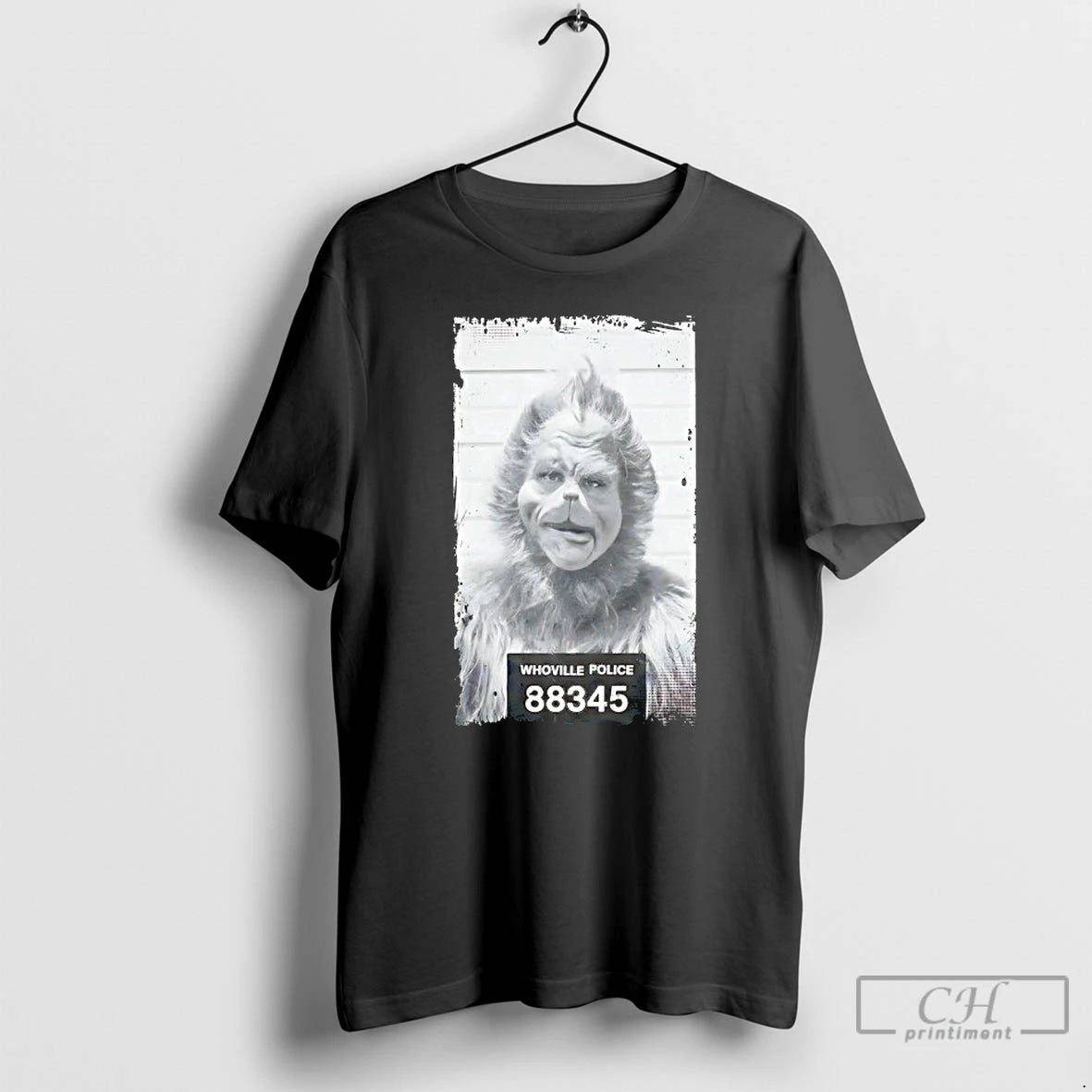 Classic The Grinch Whoville Police 88345 Mugshot T-Shirts, Hoodie, Sweatshirt | HypeCrazeTee.com
