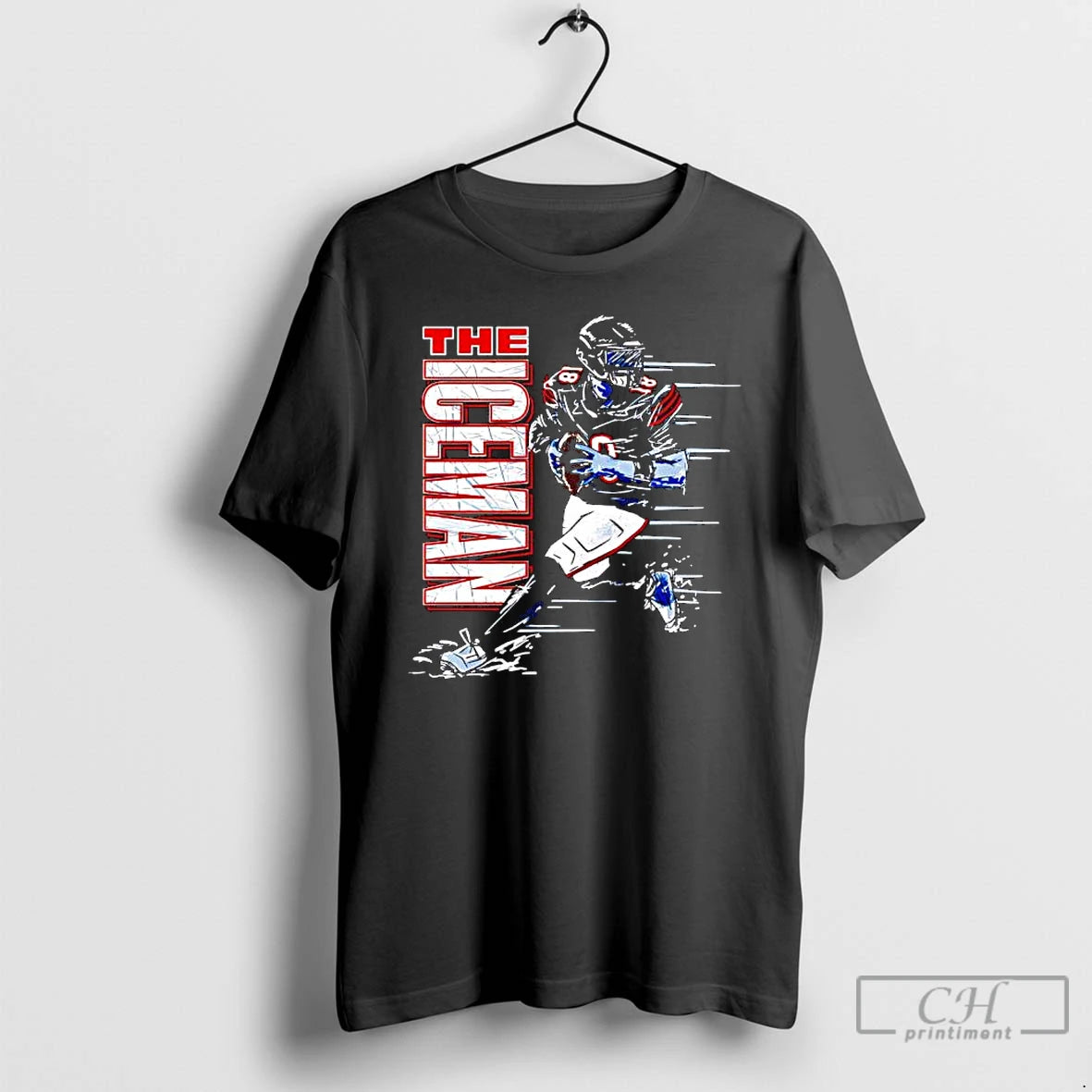 Classic The Iceman Chicago Bear Player Graphic T-Shirts, Hoodie, Sweatshirt | HypeCrazeTee.com