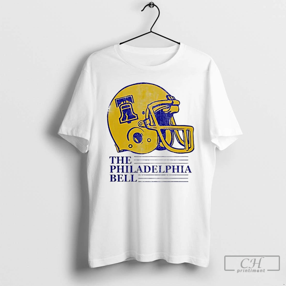 Classic The Philadelphia Bell Helmet Gold T-Shirts, Hoodie, Sweatshirt | HypeCrazeTee.com
