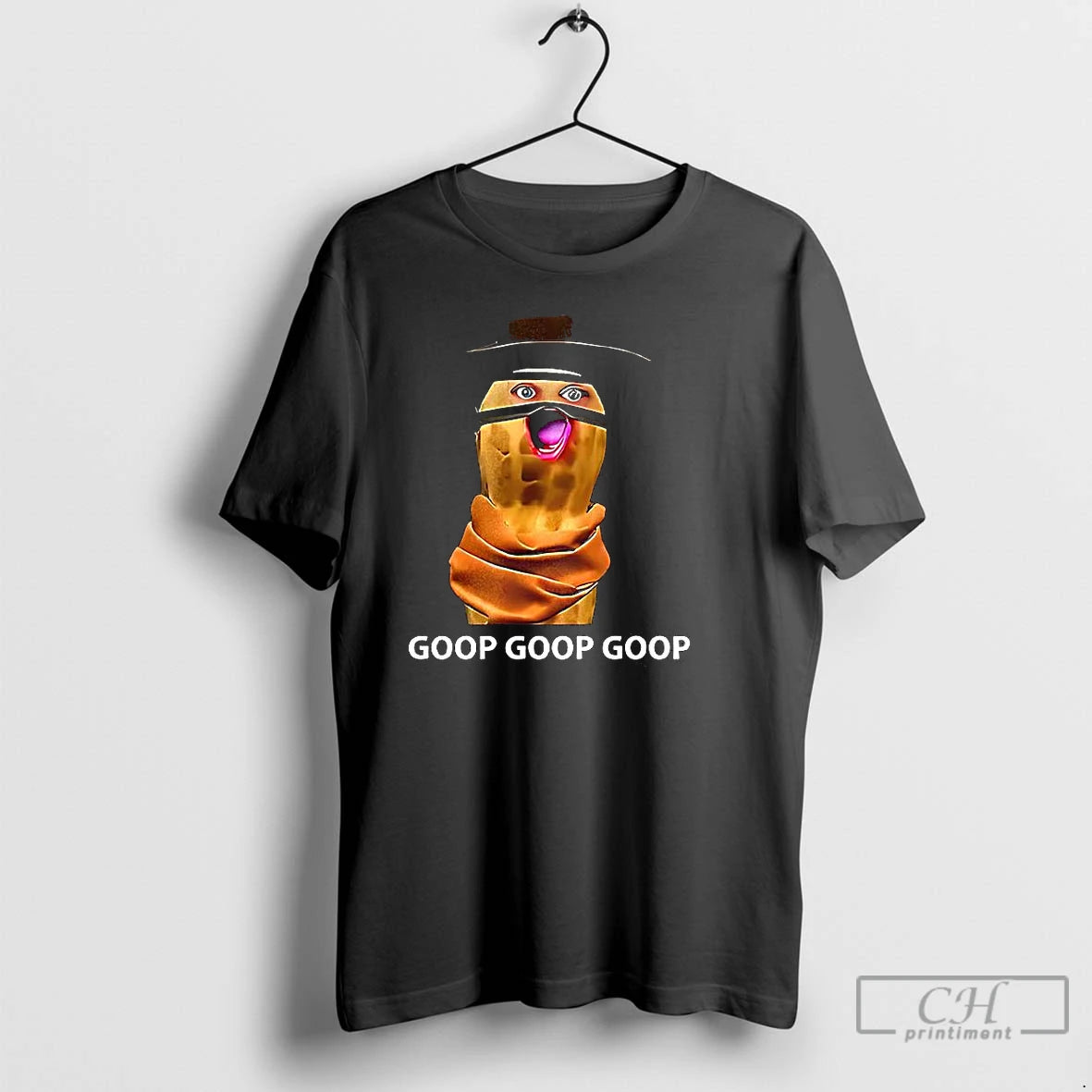 Classic The Burnt Peanut Goop Goop Goop Meme T-Shirts, Hoodie, Sweatshirt | HypeCrazeTee.com