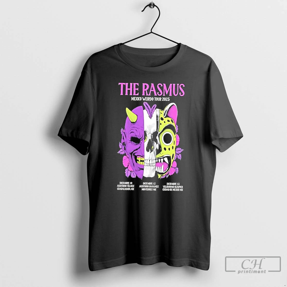 Classic The Rasmus Mexico Weirdo Tour Show December 2025 T-Shirts, Hoodie, Sweatshirt | HypeCrazeTee.com