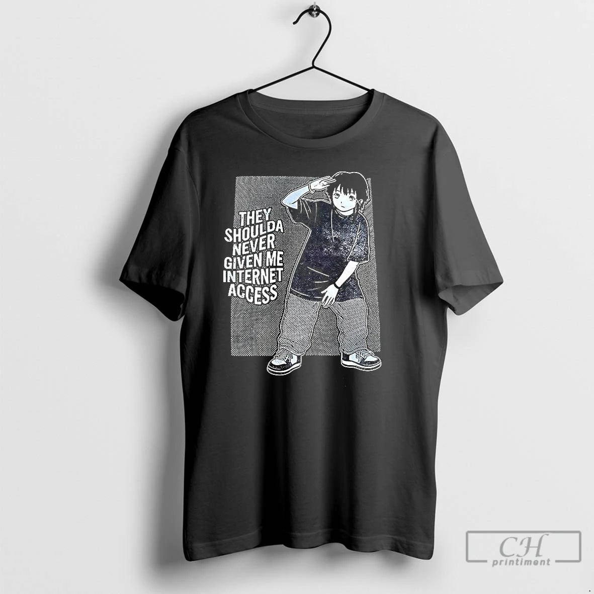Classic They Shoulda Never Given Me Internet Access T-Shirts, Hoodie, Sweatshirt | HypeCrazeTee.com
