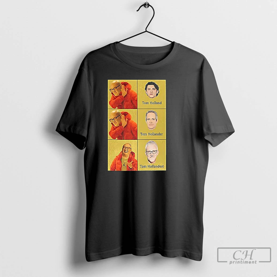 Classic Tom Holland Tom Hollander And Tom Hollandest Meme T-Shirts, Hoodie, Sweatshirt | HypeCrazeTee.com