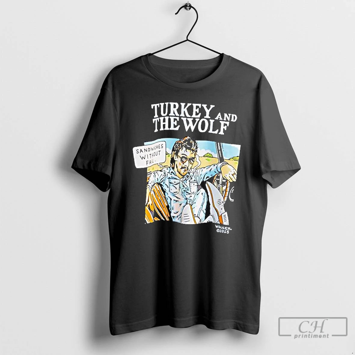 Classic Turkey And The Wolf Sandwich Revenge Graphic T-Shirts, Hoodie, Sweatshirt | HypeCrazeTee.com