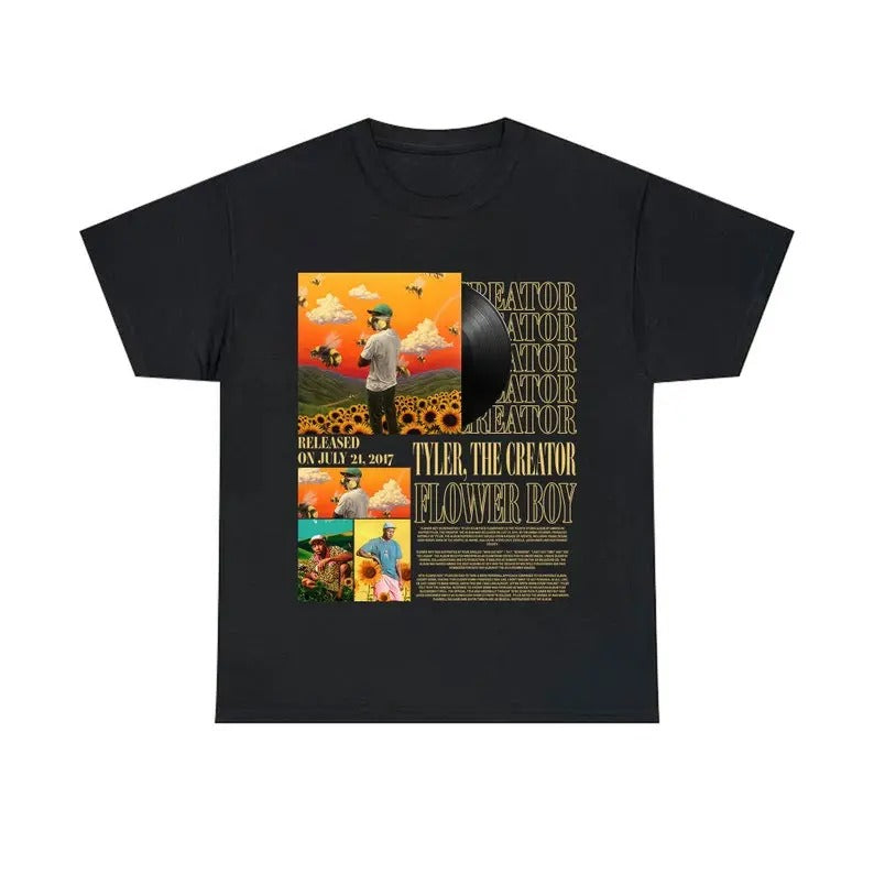 Classic Tyler the Creator Graphic T-shirt, The Creator Graphic Hip Hop Shirt, Tyler Rapper Fan Gift Unisex Shirt, Hip Hop...