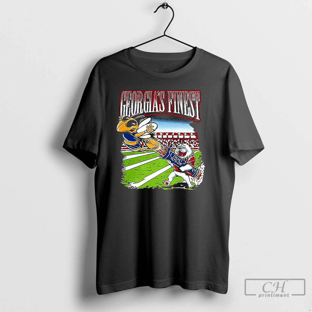 Classic Uga Vs Georgia Tech Yellow Jackets Geor Gias Finest T-Shirts, Hoodie, Sweatshirt | HypeCrazeTee.com
