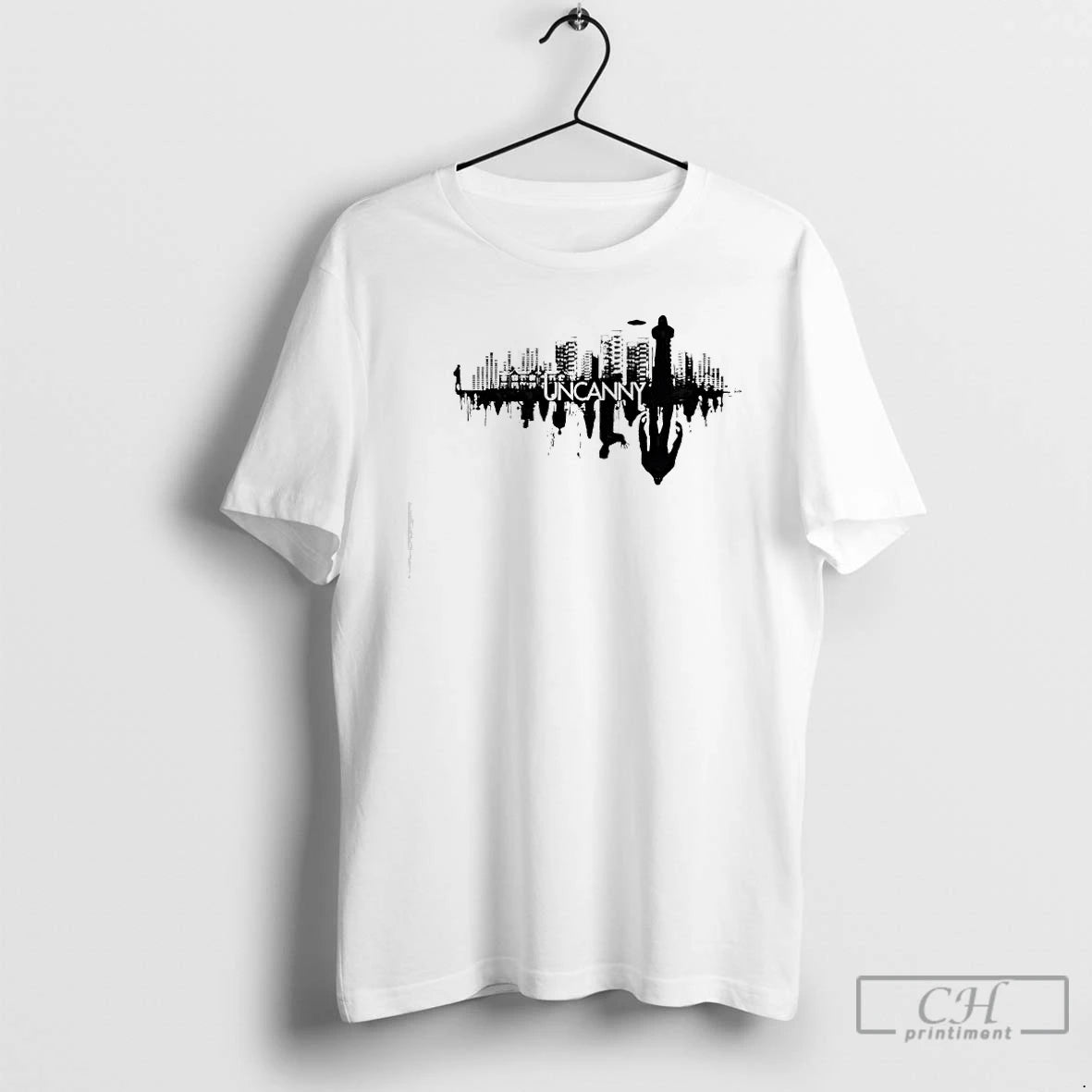 Classic Uncanny Cityscape Graphic T-Shirts, Hoodie, Sweatshirt | HypeCrazeTee.com