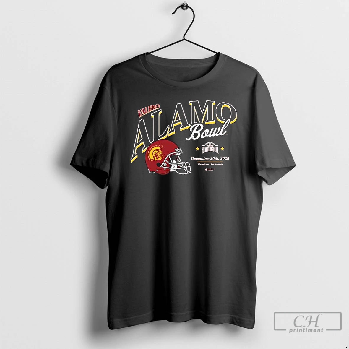 Classic Usc Trojans 2025 Valero Alamo Bowl December 30th 2025 Helmet T-Shirts, Hoodie, Sweatshirt | HypeCrazeTee.com