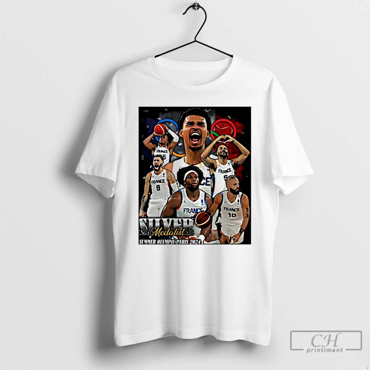 Classic Victor Wembanyama Silver Medalist Super Olympics T-Shirts, Hoodie, Sweatshirt | HypeCrazeTee.com