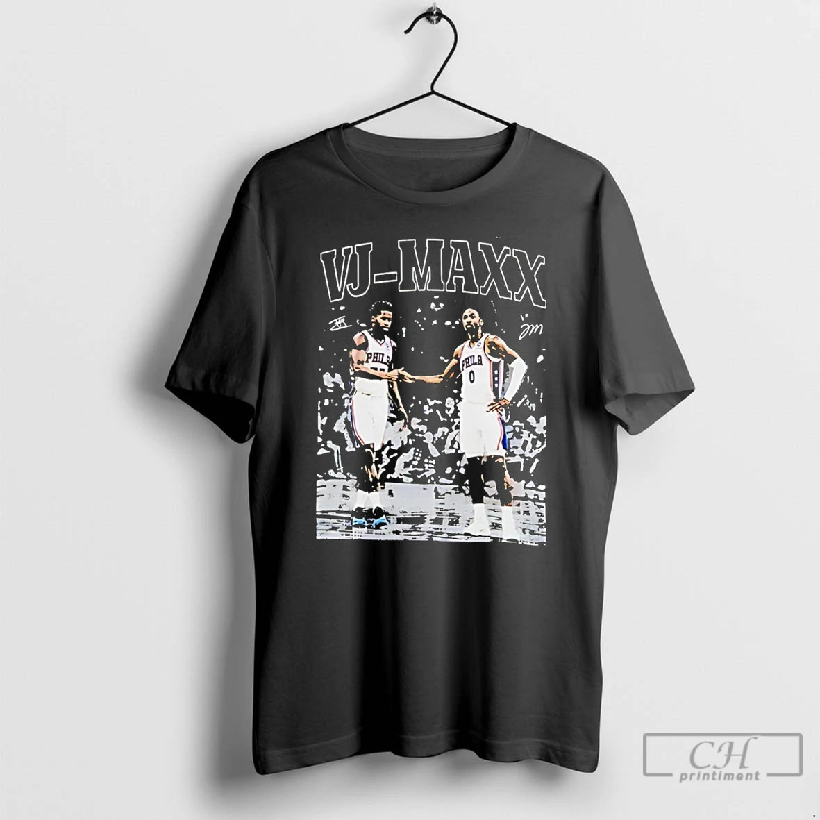 Classic Vj Maxx Edgecombe And Tyrese Maxey Vintage T-Shirts, Hoodie, Sweatshirt | HypeCrazeTee.com