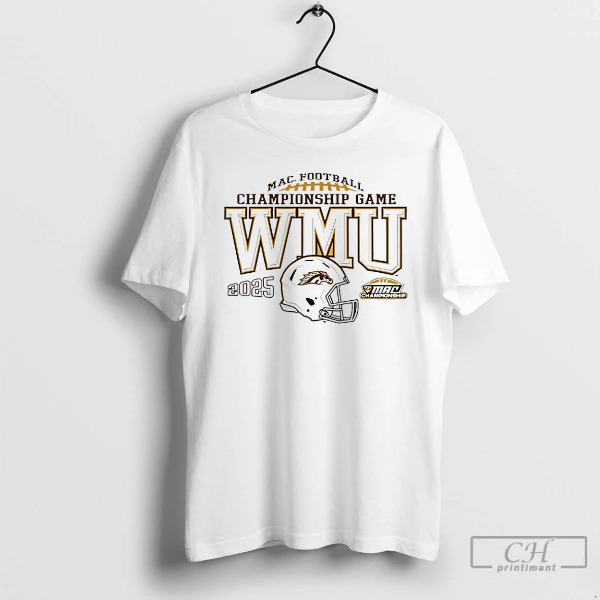 Classic Western Michigan Broncos 2025 Mac Football Championship T-Shirts, Hoodie, Sweatshirt | HypeCrazeTee.com