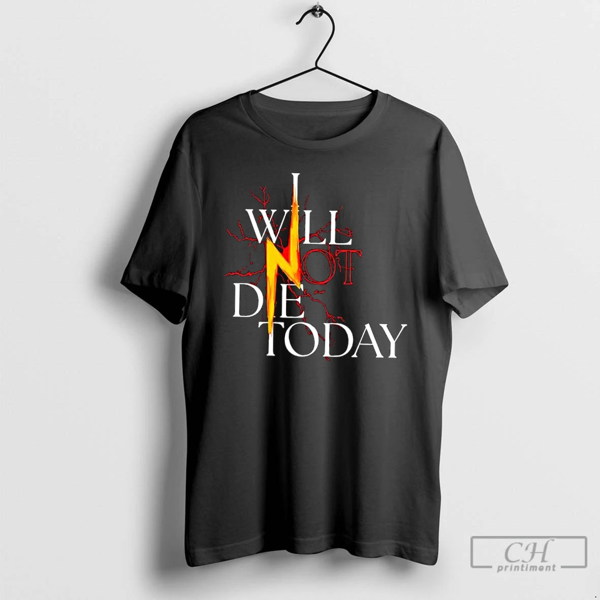 Classic Will Not Die Today Lightning T-Shirts, Hoodie, Sweatshirt | HypeCrazeTee.com