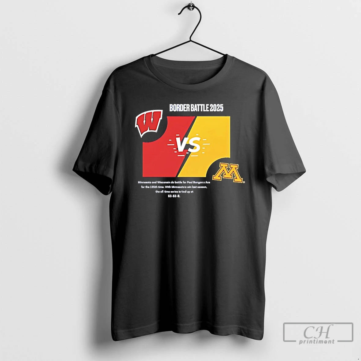 Classic Wisconsin Vs Minnesota 2025 Border Battle T-Shirts, Hoodie, Sweatshirt | HypeCrazeTee.com