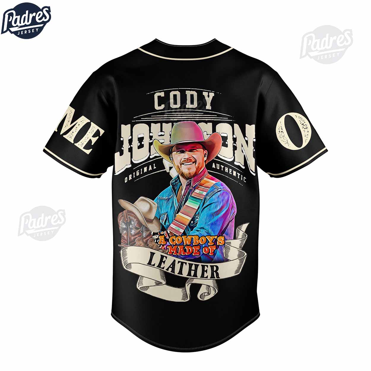 Cody Johnson Singer And Music Composer Custom Baseball Jersey Shirt - Padres Jersey Oasis: Elevate Your Baseball Style Game