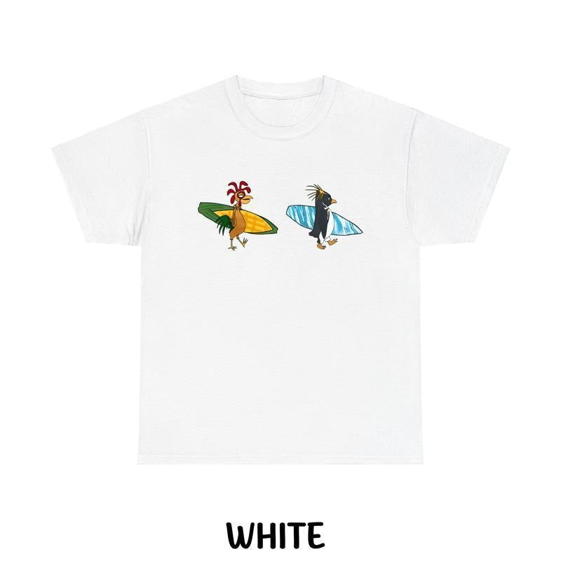 Cody Maverick & Chicken Joe Surfs Up Unisex T-Shirt, Funny Shirt, Trendy Shirt Hoodie, Sweatshirt | HypeCrazeTee.com