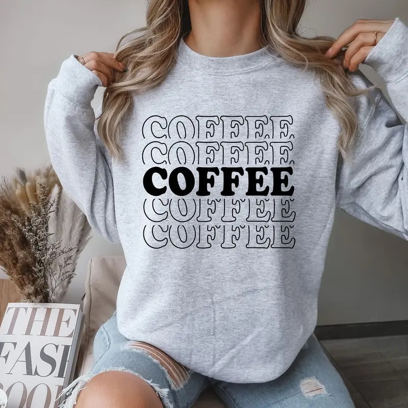 Coffee Comfortable Casual Breathable Fabric T-Shirts, Hoodie, Sweatshirt