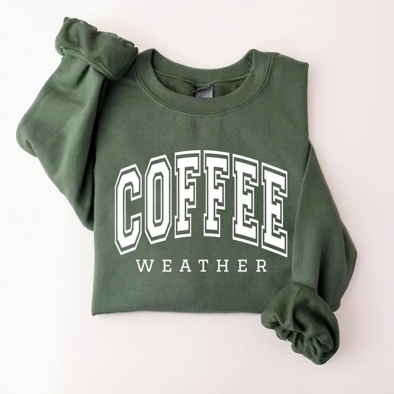 Coffee Weather Cozy Season Coffee Lover T-Shirts, Hoodie, Sweatshirt
